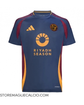 AS Roma Maglia Gara Terza Repliche 2024-25 Maniche Corte